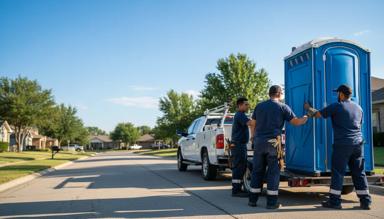Portable Toilet Rental in Morton, TX near me